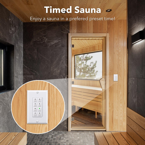 BN-LINK countdown timer wall switch double-pack alternative layout with two units.