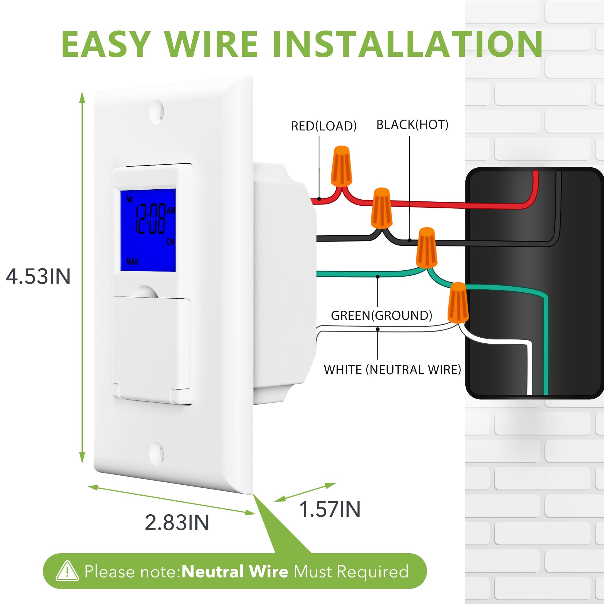 BN-LINK DST auto-adjustment graphic highlights year-round timing accuracy