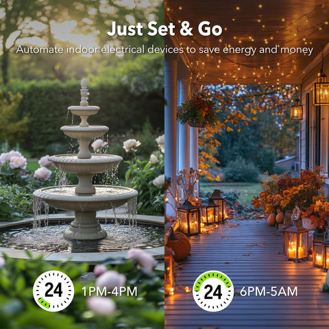 BN-LINK ETL-listed timer signaling safety compliance for outdoor installations
