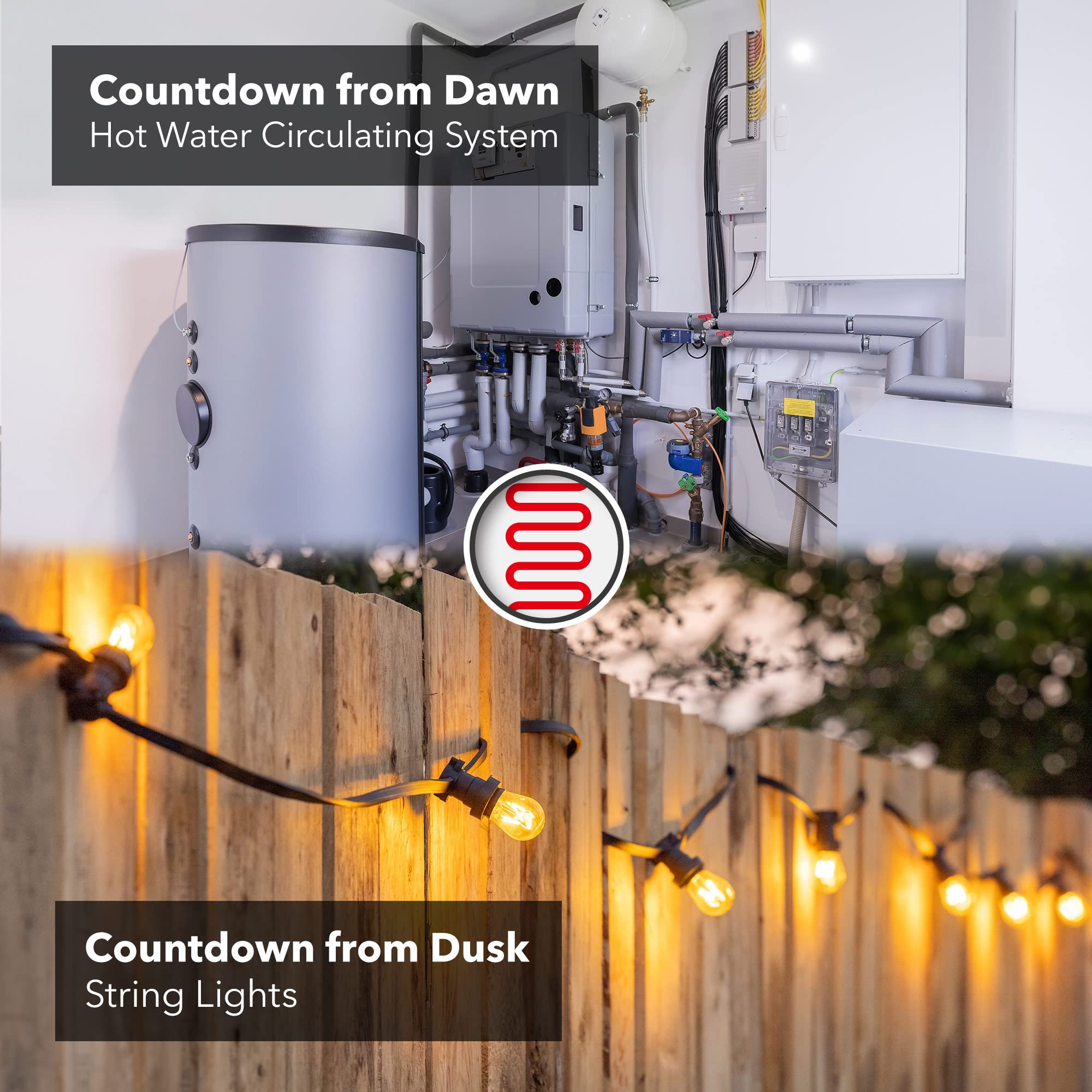 BN-LINK ETL-listed 3-prong outlet ensures safety with timer