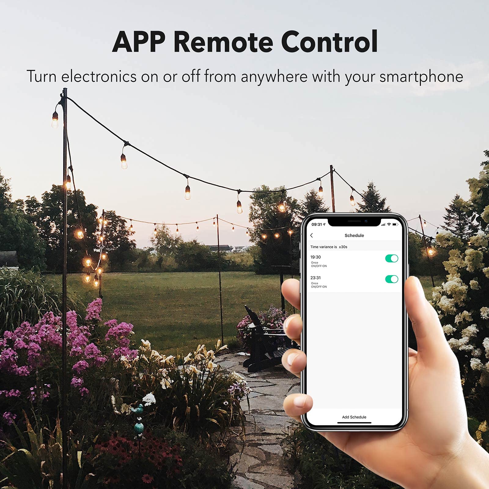 BN-LINK Countdown timer enables precise on/off when away