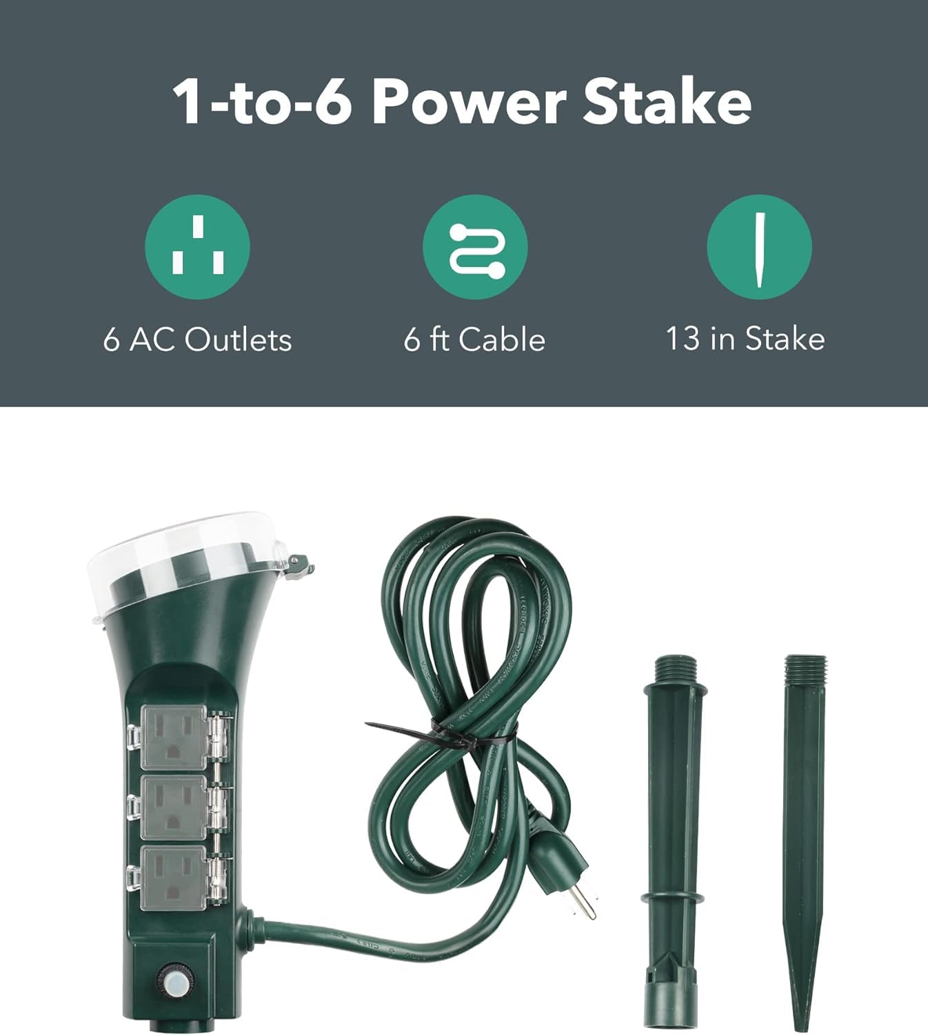 BN-LINK top button provides quick access to all outlets