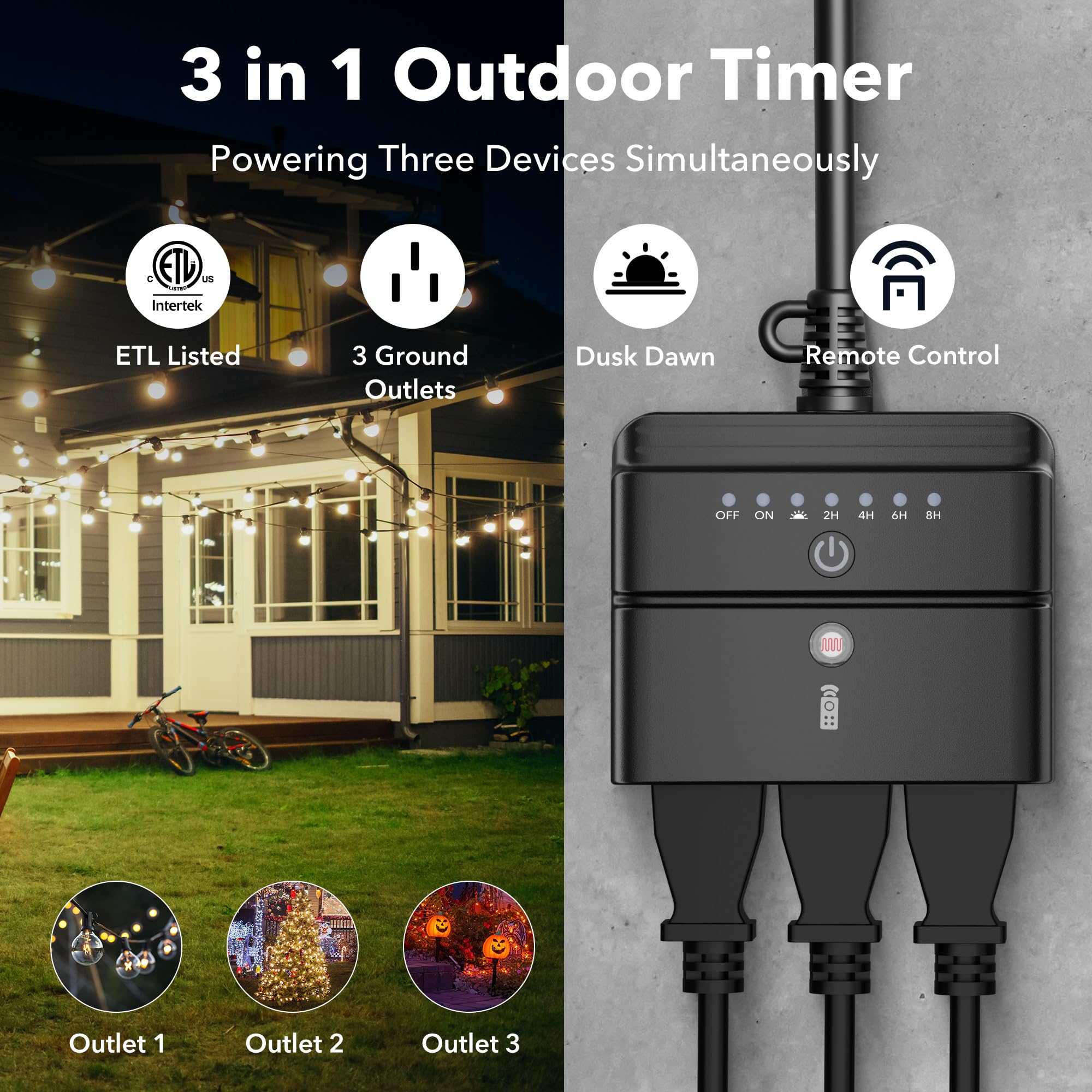 BN-LINK timer signals up to 100ft through doors and walls