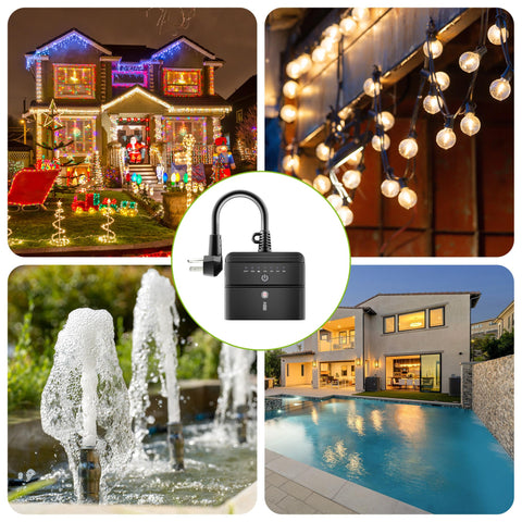BN-LINK timer used with lights pumps and garden features