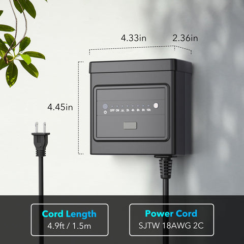 BN-LINK transformer with overload protection safeguards connected fixtures.