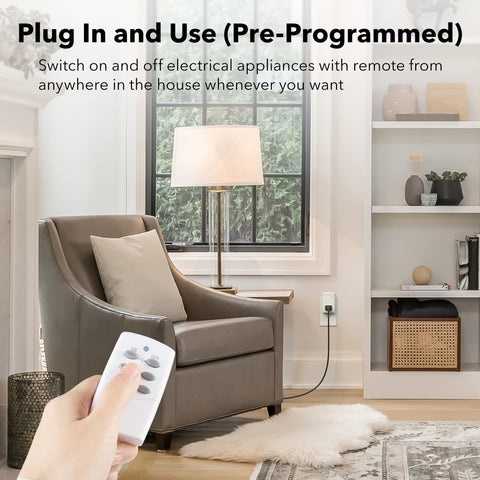 BN-LINK remote with batteries included ready for use