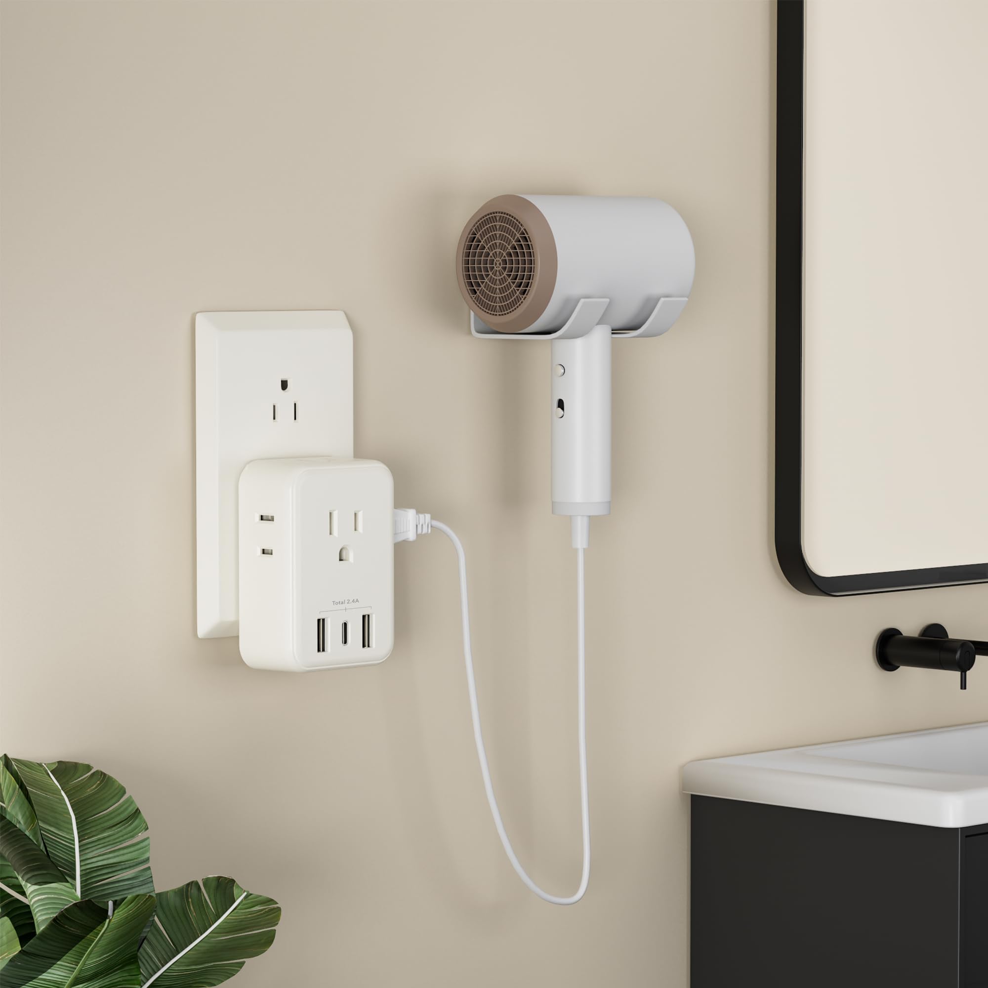 BN-LINK two-pack travel accessory set for convenient charging anywhere.