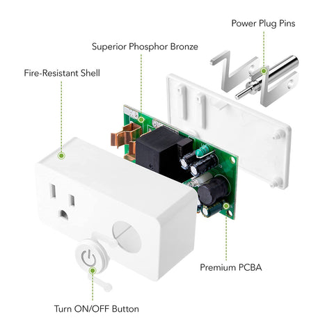 BN-LINK plug connected to 2.4 GHz Wi‑Fi without hub required