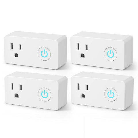 BN-LINK WiFi smart plug 4-pack product shot ready to automate lamps and electronics