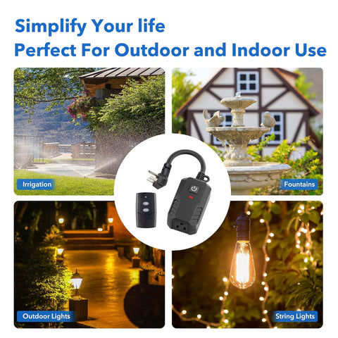 BN-LINK yard lights, pool pumps, and sprinklers control from indoors
