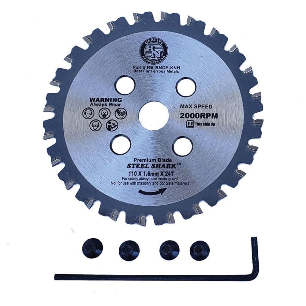 BN Products replacement blade packaging highlighting BNCE-20 compatibility.
