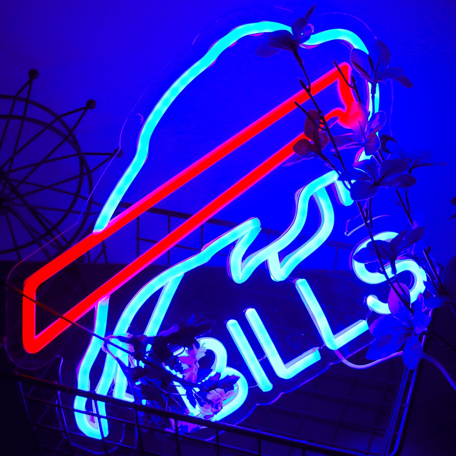 BNBIDEN LED wall decor sign with easy installation for quick setup