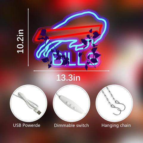BNBIDEN durable LED sign stays cool to touch for safe use