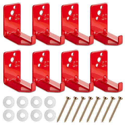 BNJZWJJ 8-pack extinguisher bracket set for easy, within-reach mounting.