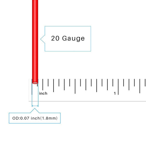 BNTECHGO silicone insulated wire 20 AWG shows flexible insulation for tight routing