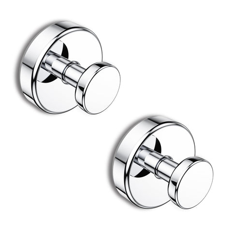 Bntuk suction cup hook on shower glass holds towels securely.