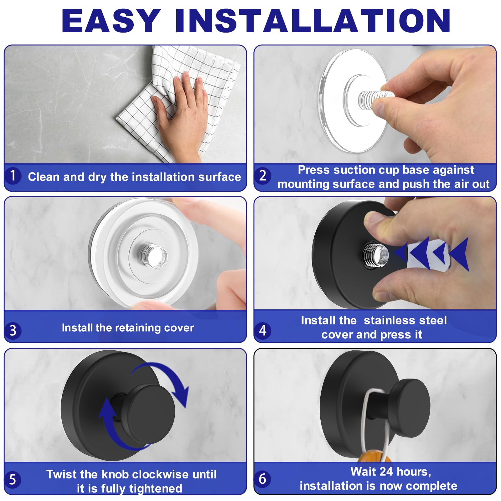 Bntuk twist-lock install demonstrates quick installation on smooth tile