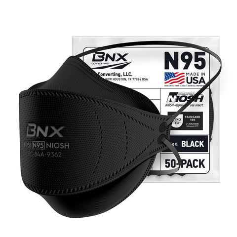 BNX N95 mask 50-pack front view for reliable everyday protection
