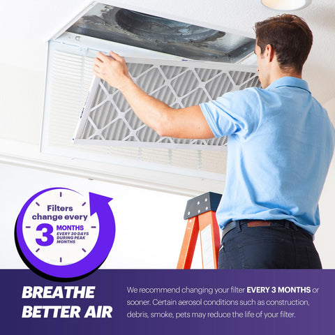 BNX TruFilter filters dust and pet dander with low resistance.