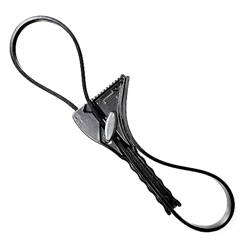 Boa Constrictor strap extended to 39 inches for long reach around objects