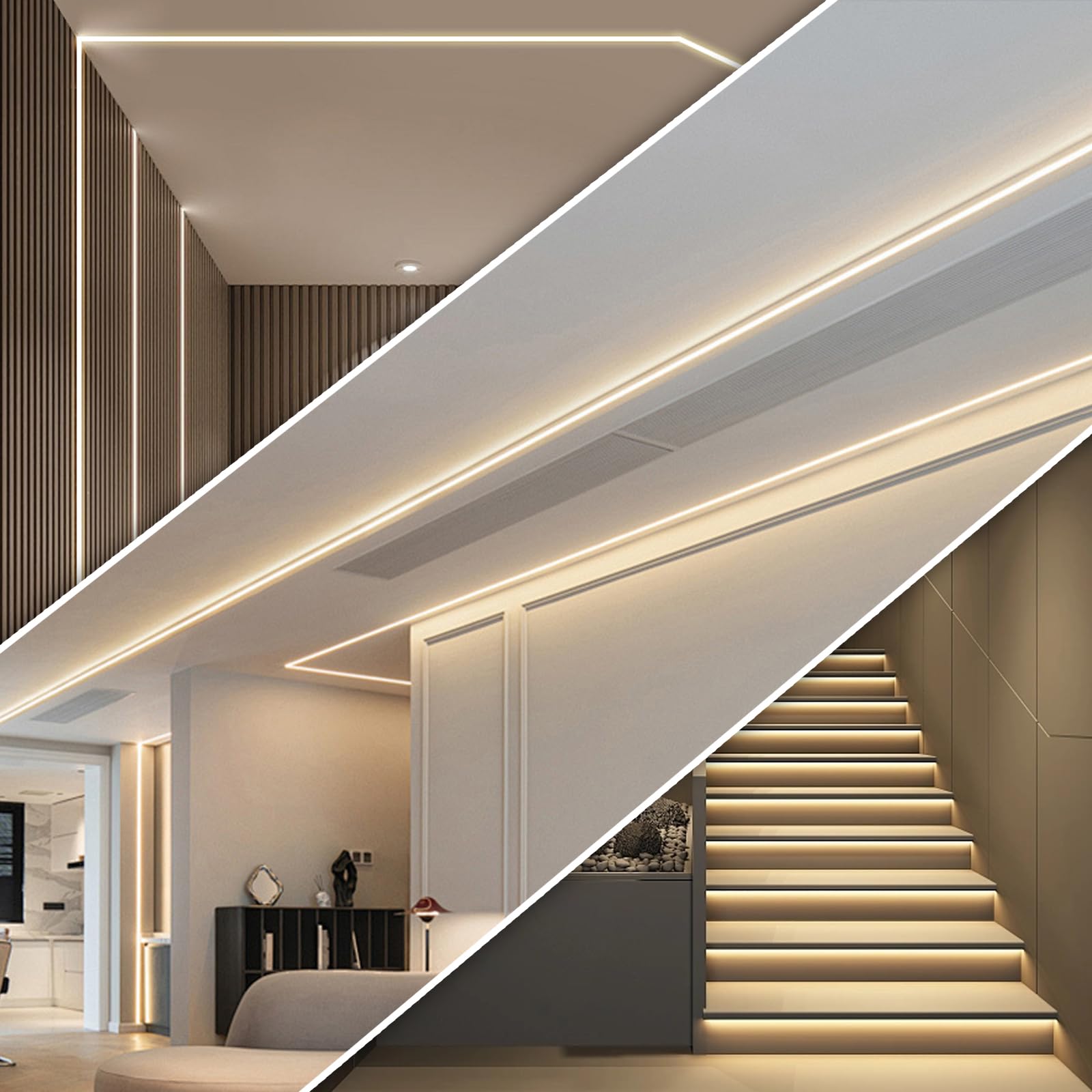 Boaskul perforated aluminum LED track enhances cooling and keeps LED tape protected