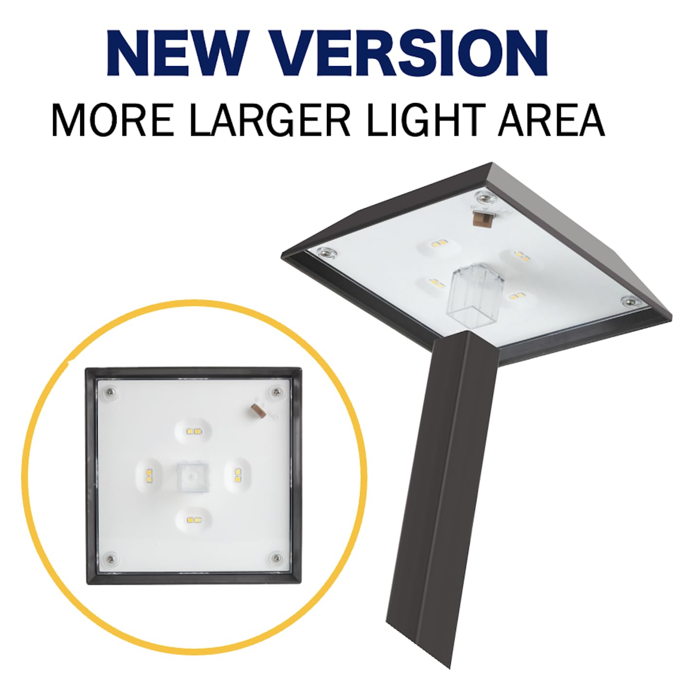Bobcat Lighting stake assembly demonstrating quick setup