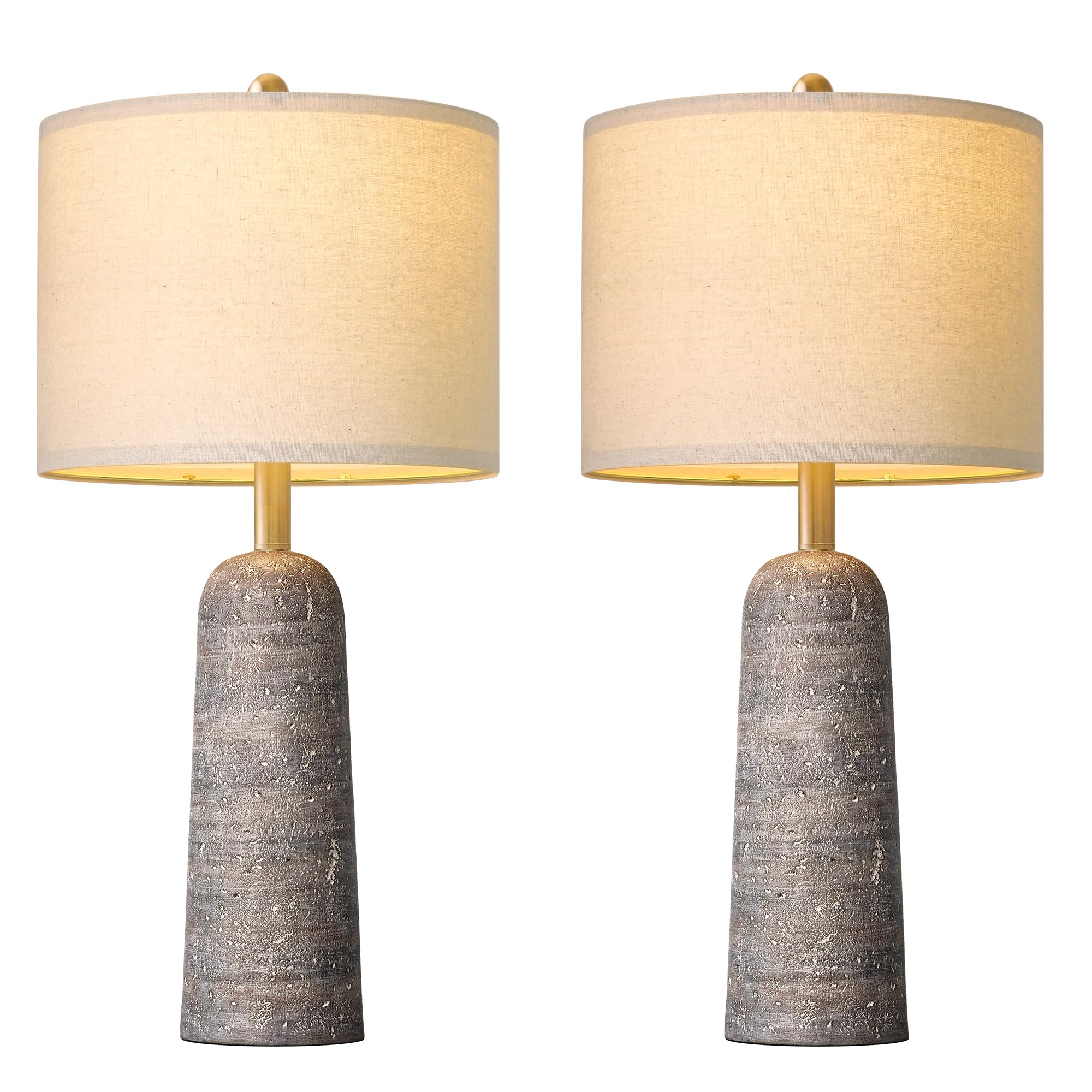 Bobomomo cone-base detail enhances clean, versatile nightstand styling.