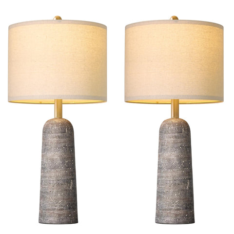 Bobomomo cone-base detail enhances clean, versatile nightstand styling.