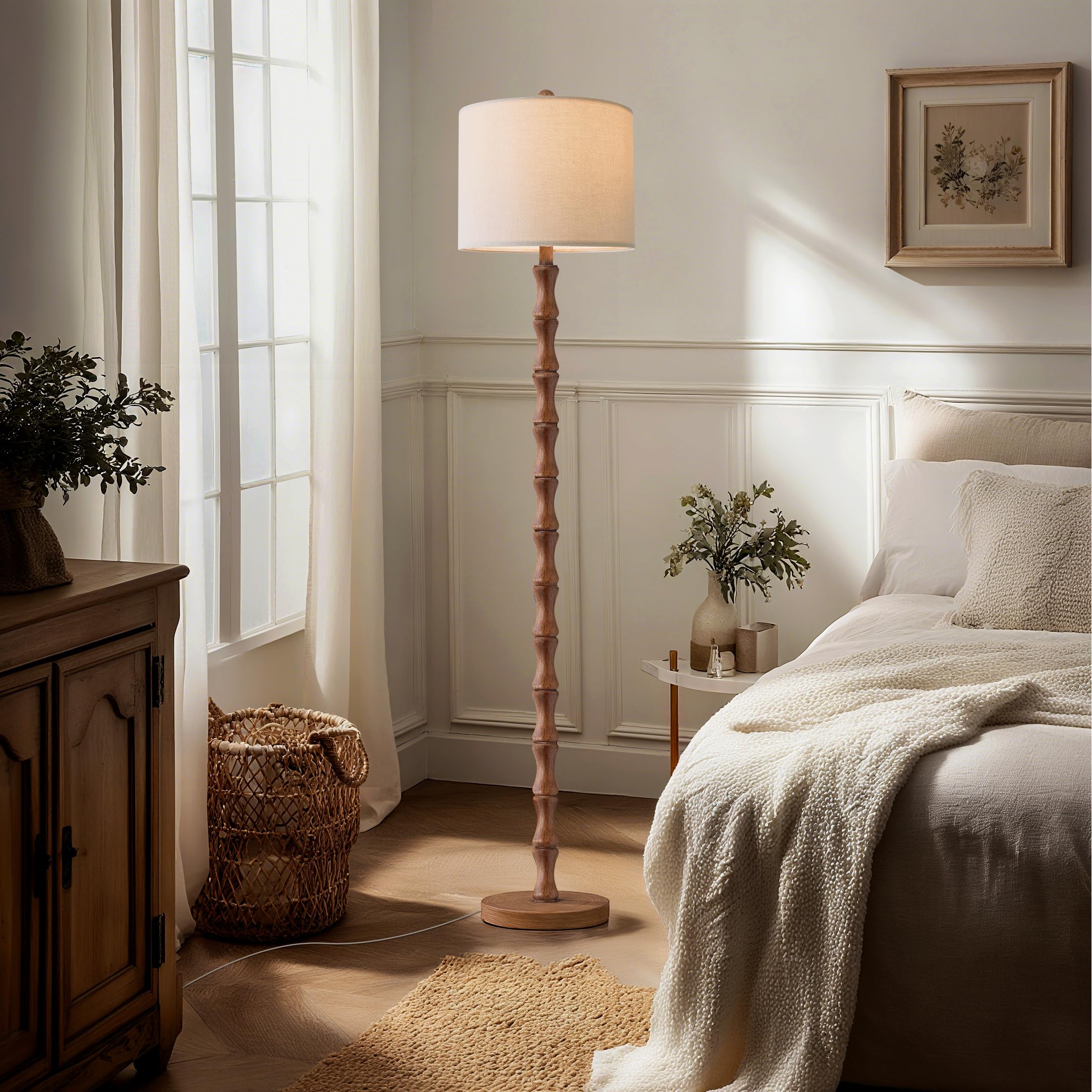 BOBOMOMO 9W dimmable LED bulb enables adjustable brightness.