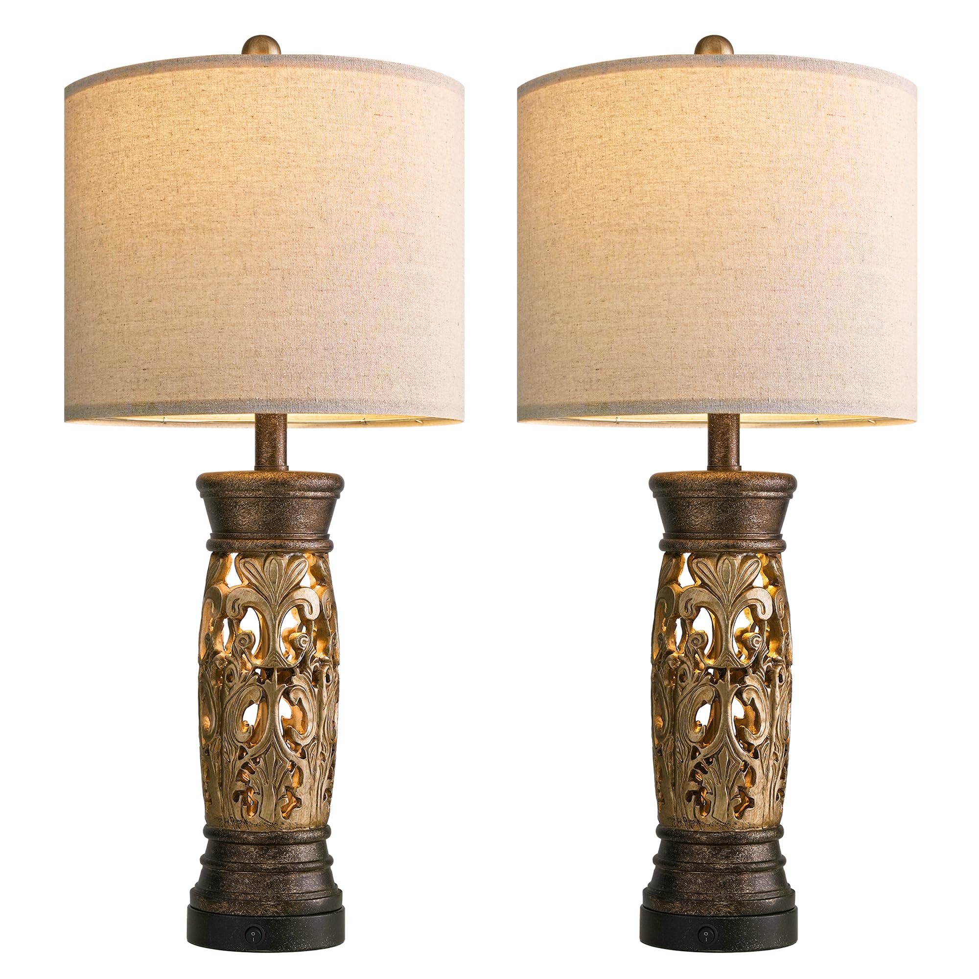 BOBOMOMO compact bedside lamps balance on consoles and desks.