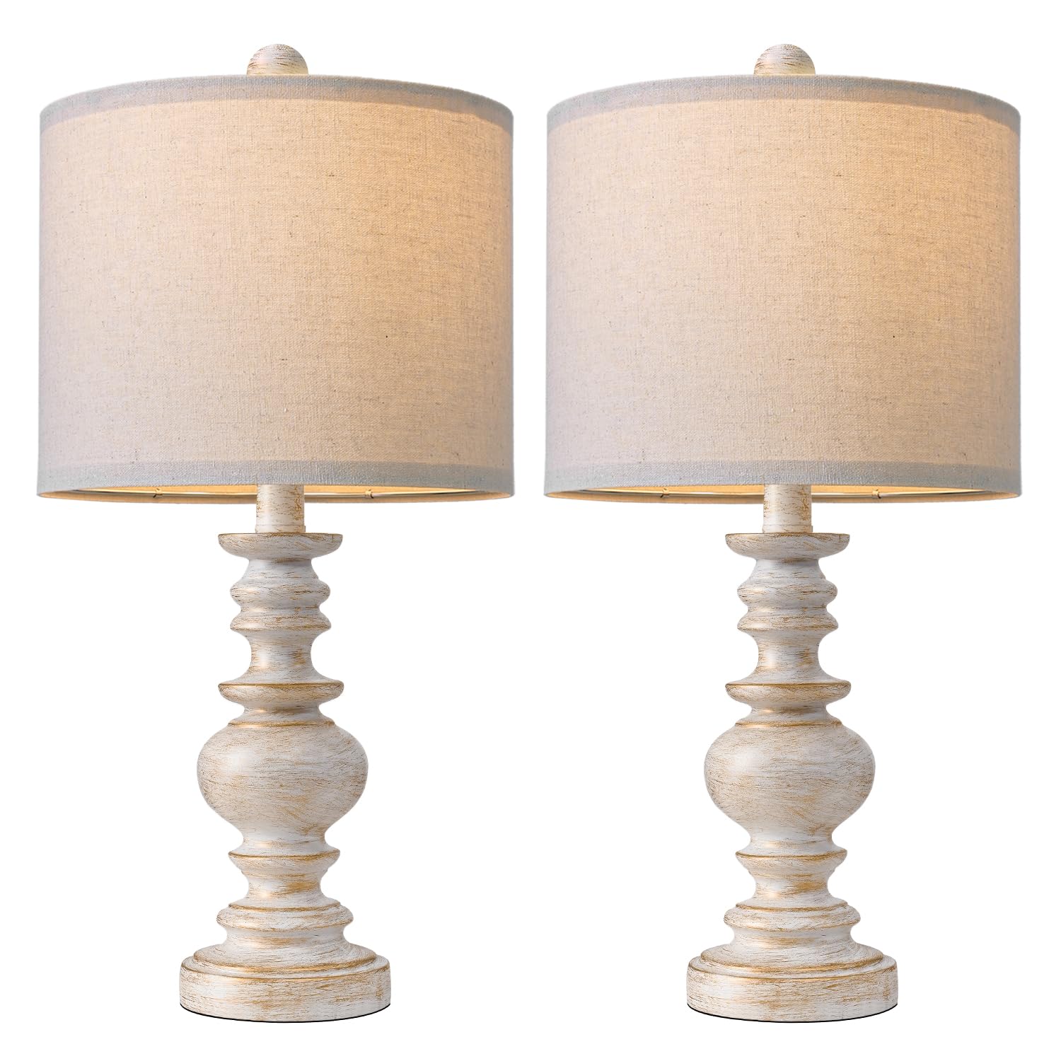 Lamps positioned in a compact space demonstrating suitability