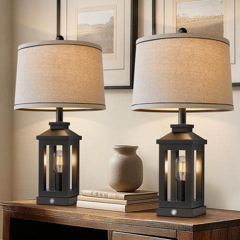 BOBOMOMO entryway-living-room placement with elegant lamps
