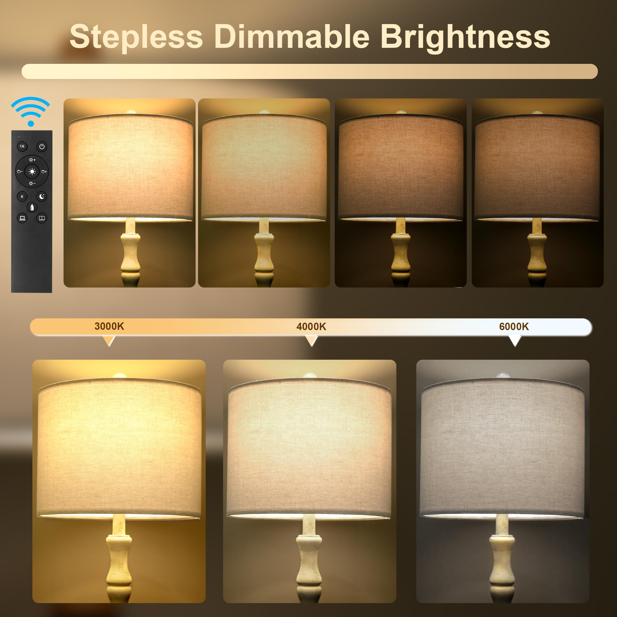 Bobomomo linen shade softens light to create a cozy ambiance