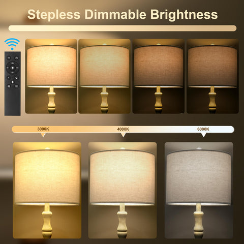 Bobomomo linen shade softens light to create a cozy ambiance