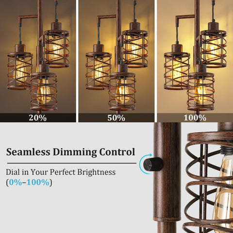 Bobomomo spiral cage design casting layered decorative shadows