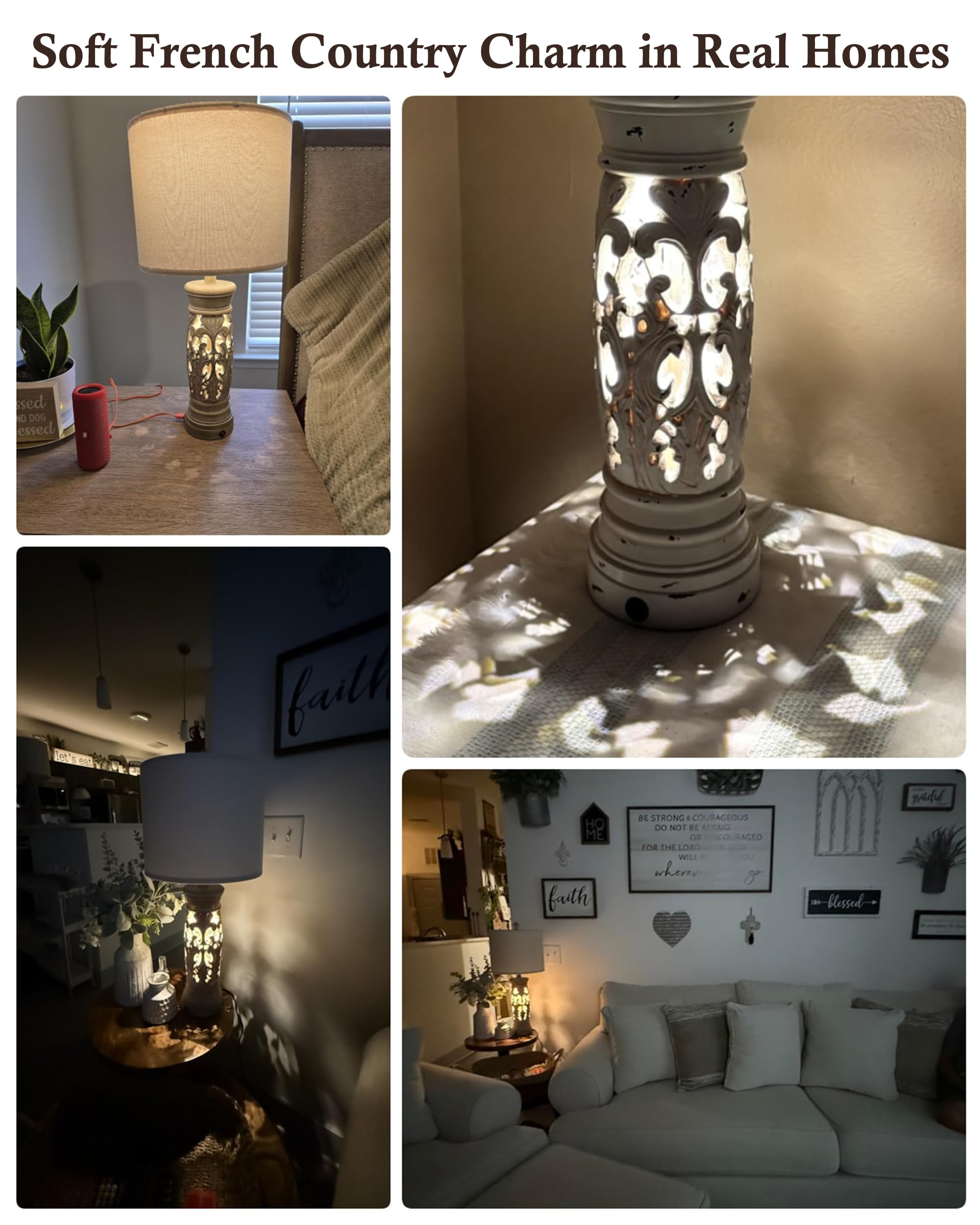 BOBOMOMO two-lamps setup supports reading and ambient light.