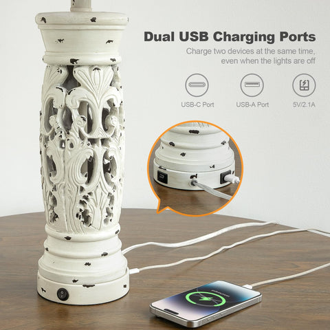 BOBOMOMO USB ports offer convenient charging at the bedside.