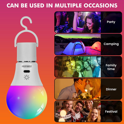 BOBOPAI bulb with memory recalls last settings for quick use.