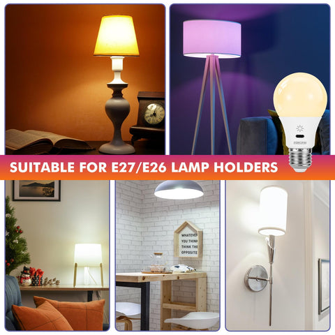 BOBOPAI timer-enabled bulb helps automate shutoff and save energy.