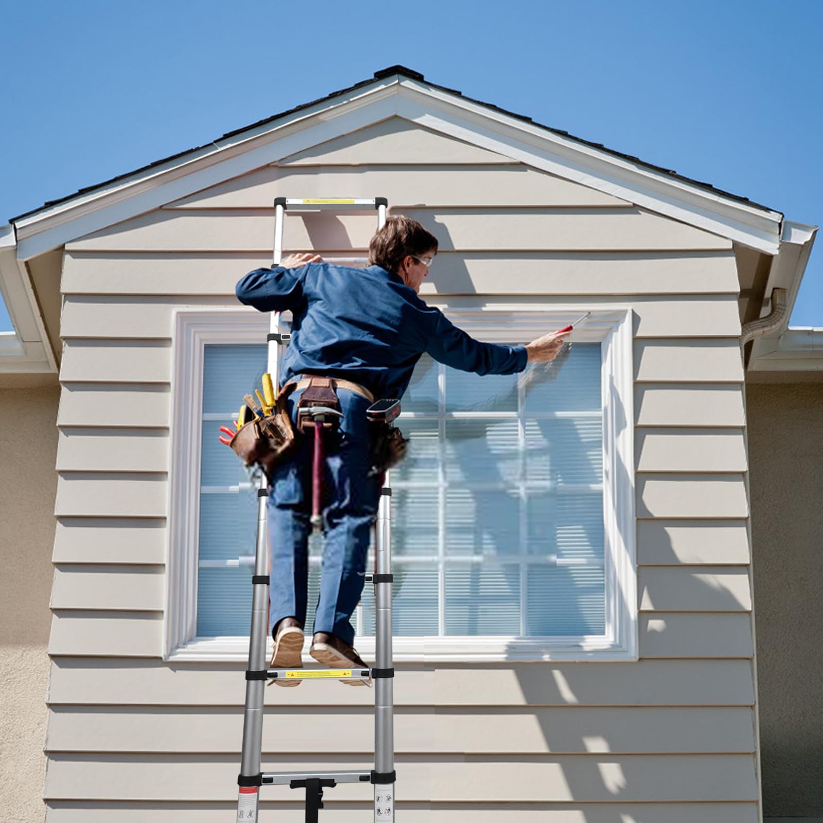 BOCOM versatile ladder suitable for home RV and outdoor projects
