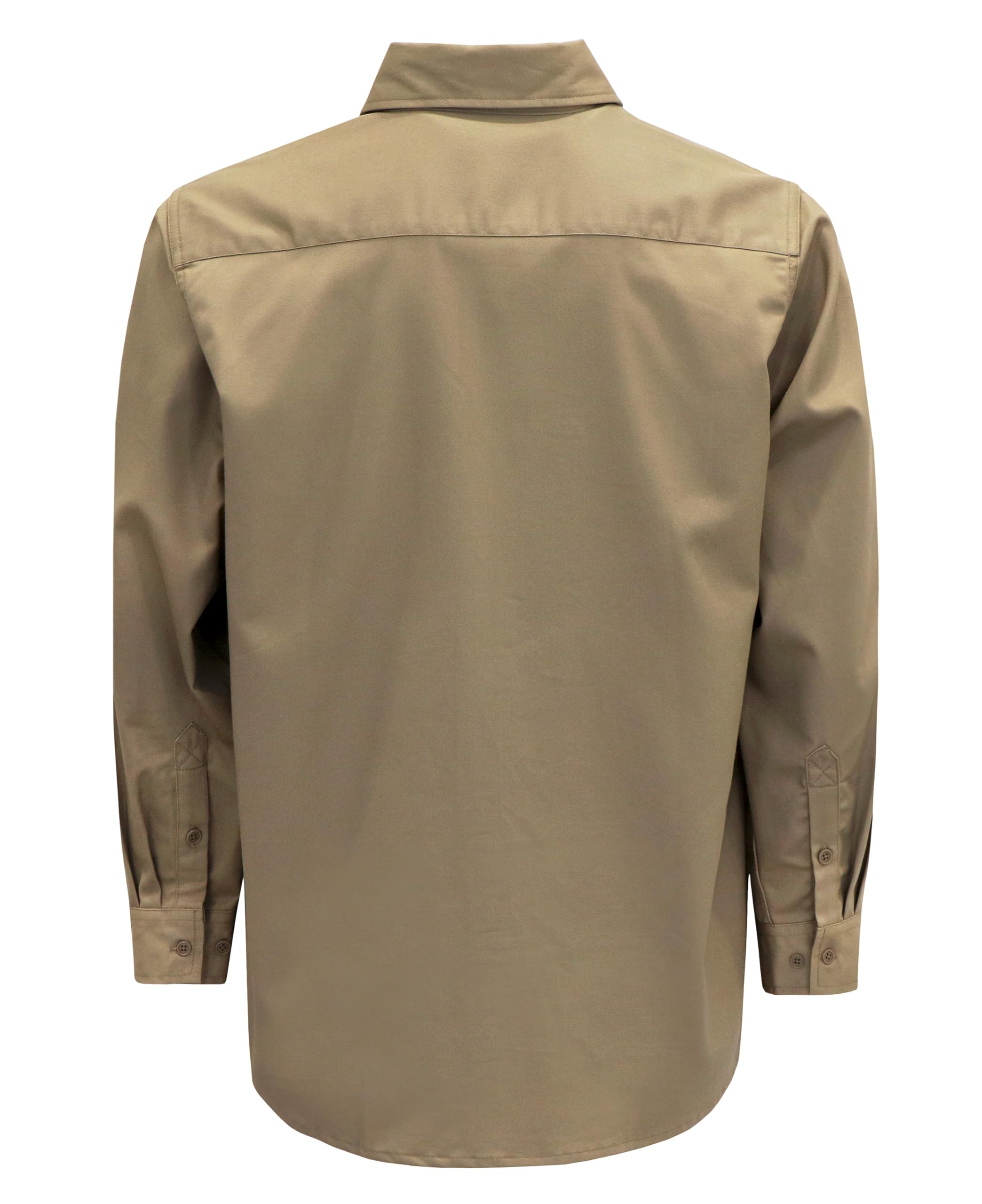 BOCOMAL FR shirt pocket detail demonstrates practical on-site tool storage