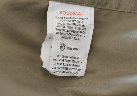 BOCOMAL FR fabric enduring up to 100 washes while maintaining protection.
