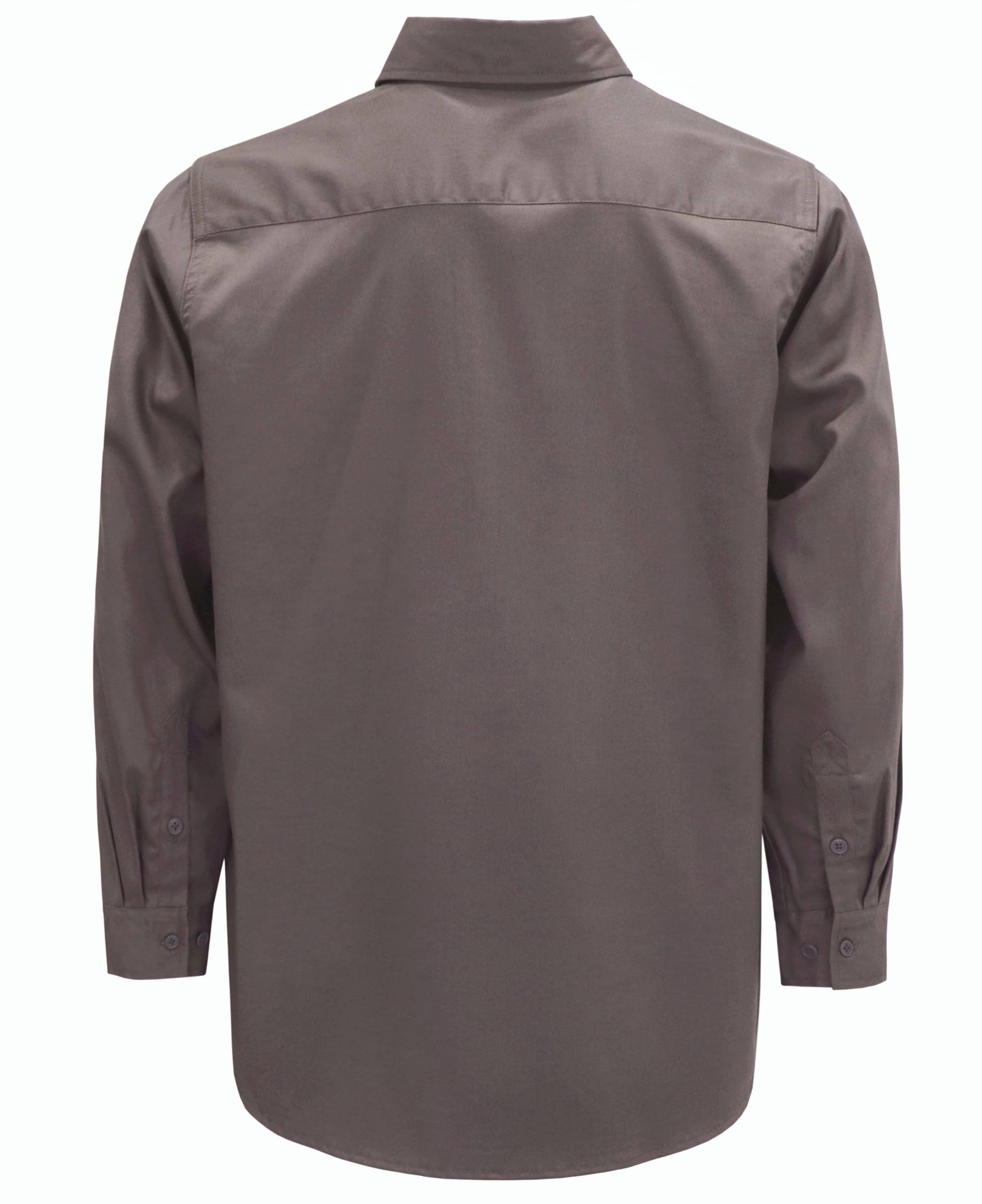 BOCOMAL FR shirts fabric closeup revealing twill weave and FR treatment