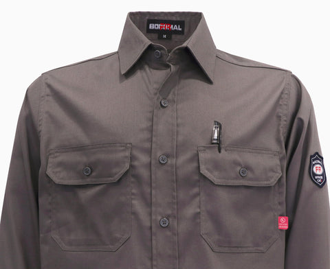 BOCOMAL FR shirts welding sleeve fit emphasizing comfort during repetitive moves