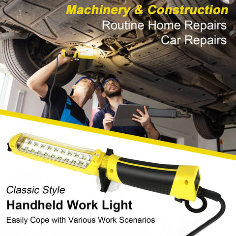 BOCPARTS LED Trouble Light side handle highlighting ergonomic grip for long use
