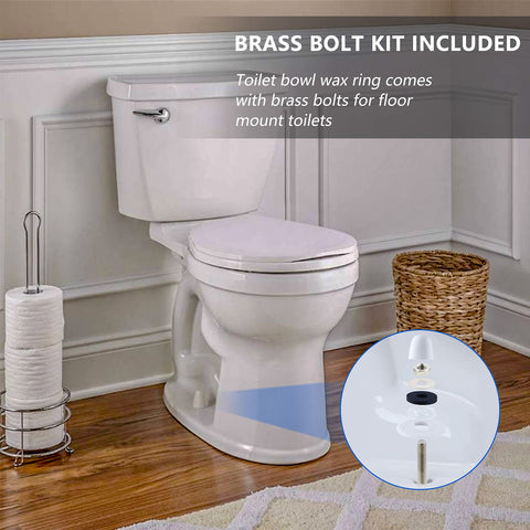 boeemi Two-pack wax ring kit for convenient replacements.