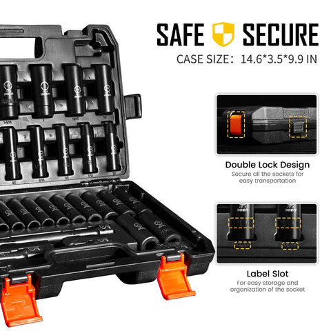 Boen deep-well sockets reach recessed fasteners for tight-space work