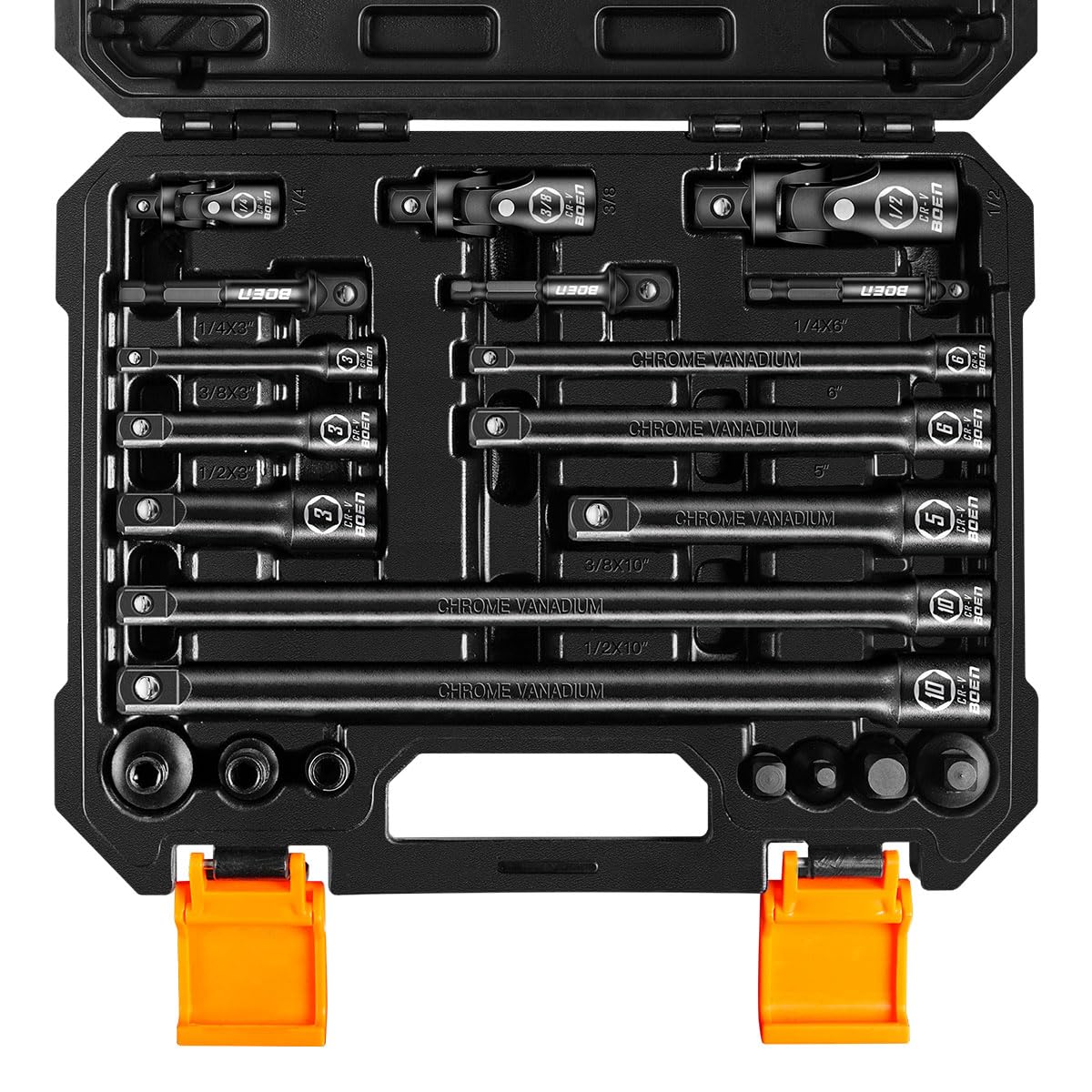 Boen 21-piece extension bar 3in for reaching tight spots with ease.