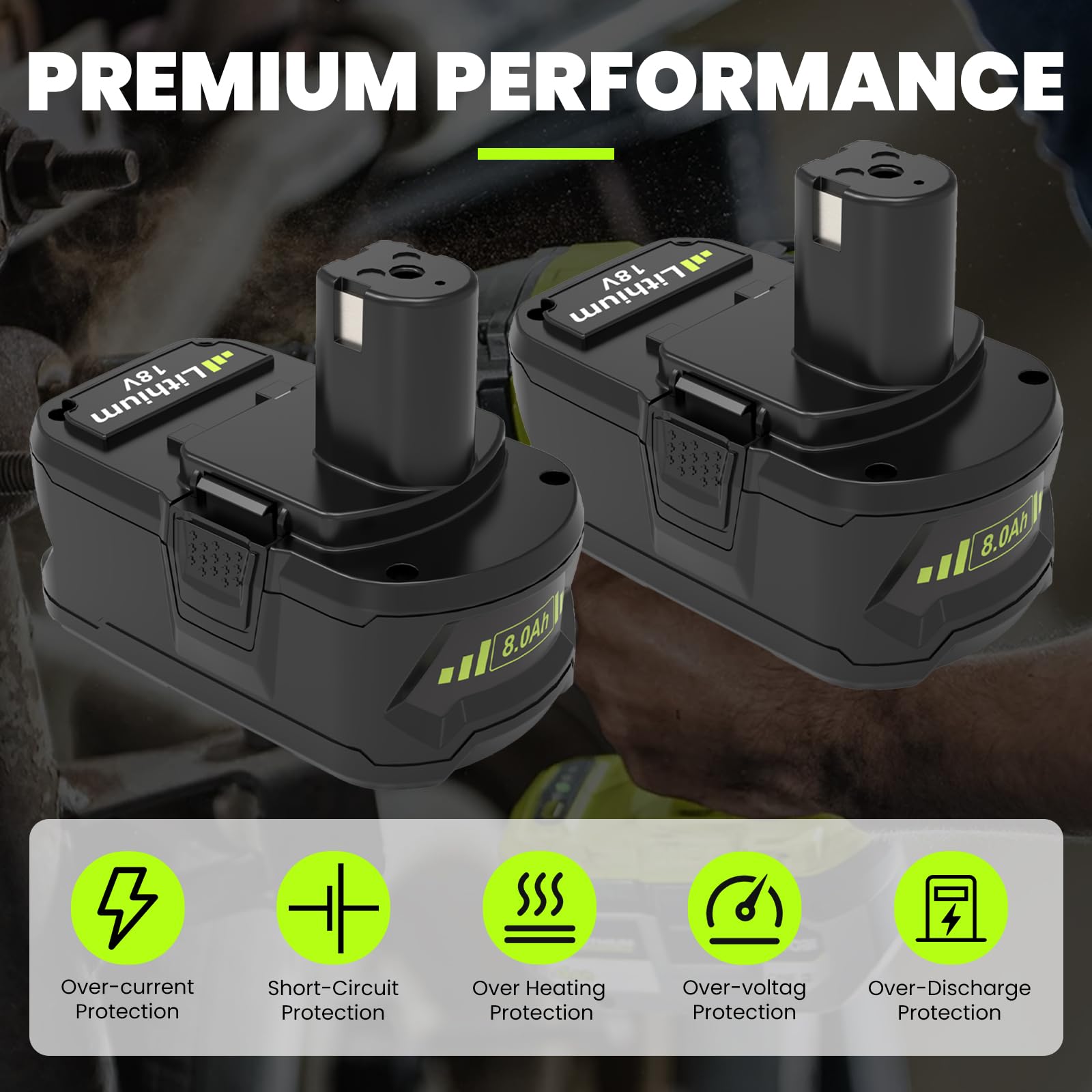 Boetpcr safety features protect against overcharge and over-discharge