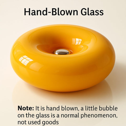 Bofea donut lamp ring control dial demonstrates touch dimming